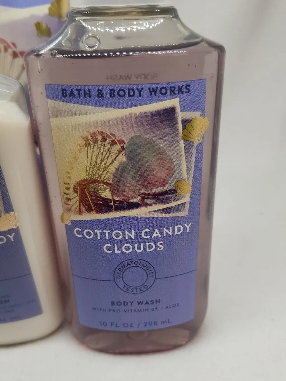 Bath & Body Works Sale Cotton Candy Clouds Bath & Body Set 3 Piece New